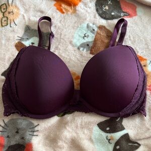 Victoria's Secret Deep Purple Bra 34D #085